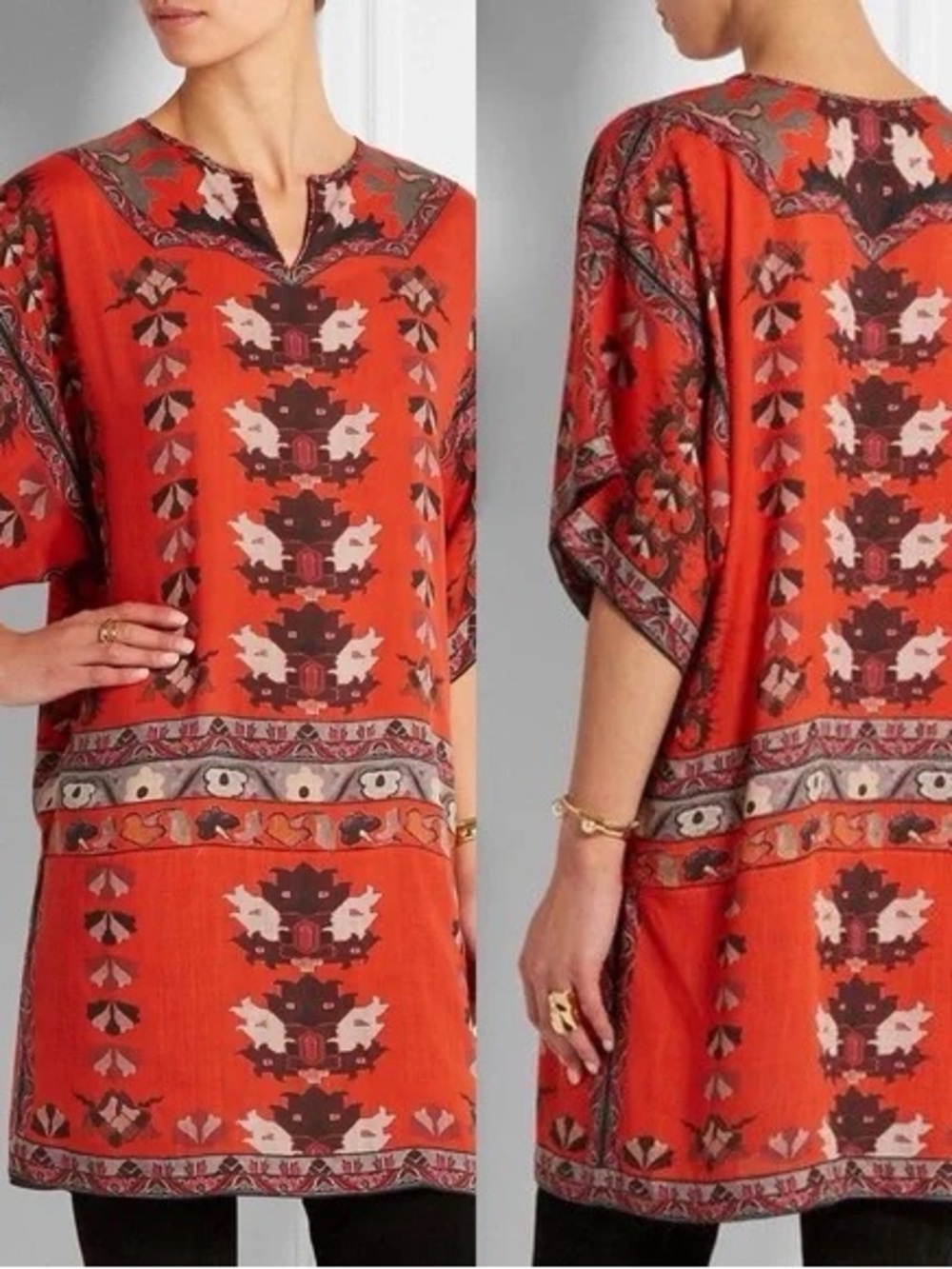 Isabel Marant size 2 Sofia Red Tunic